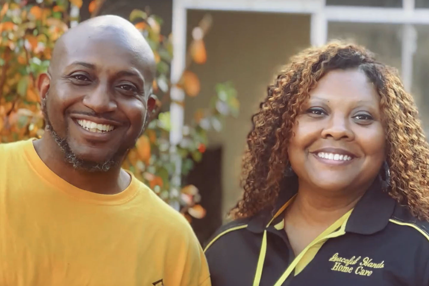 portrait of two business owners